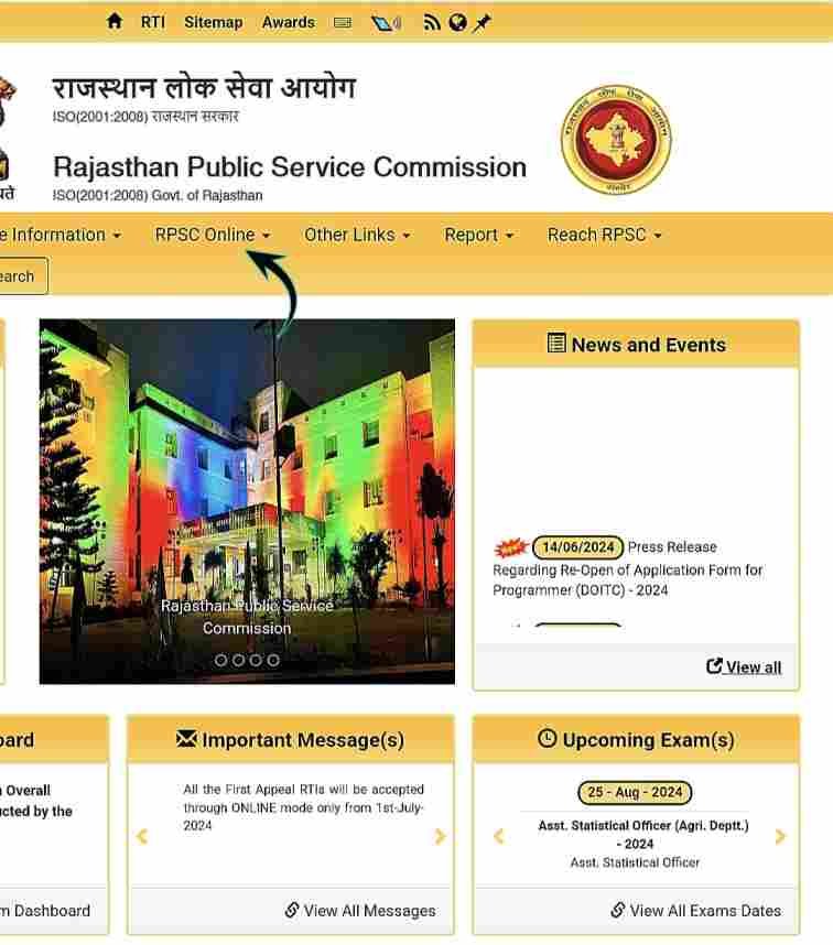 How To Apply Rajasthan RISF Bharti 2024