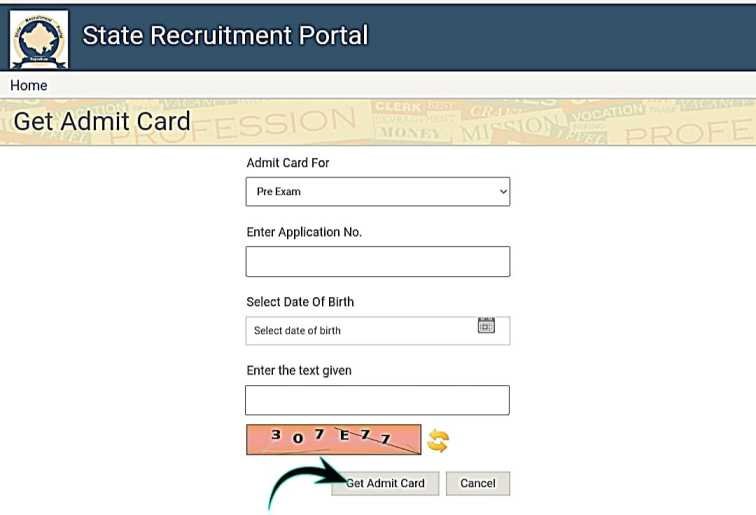 How To Download Rajasthan Home Guard Admit Card