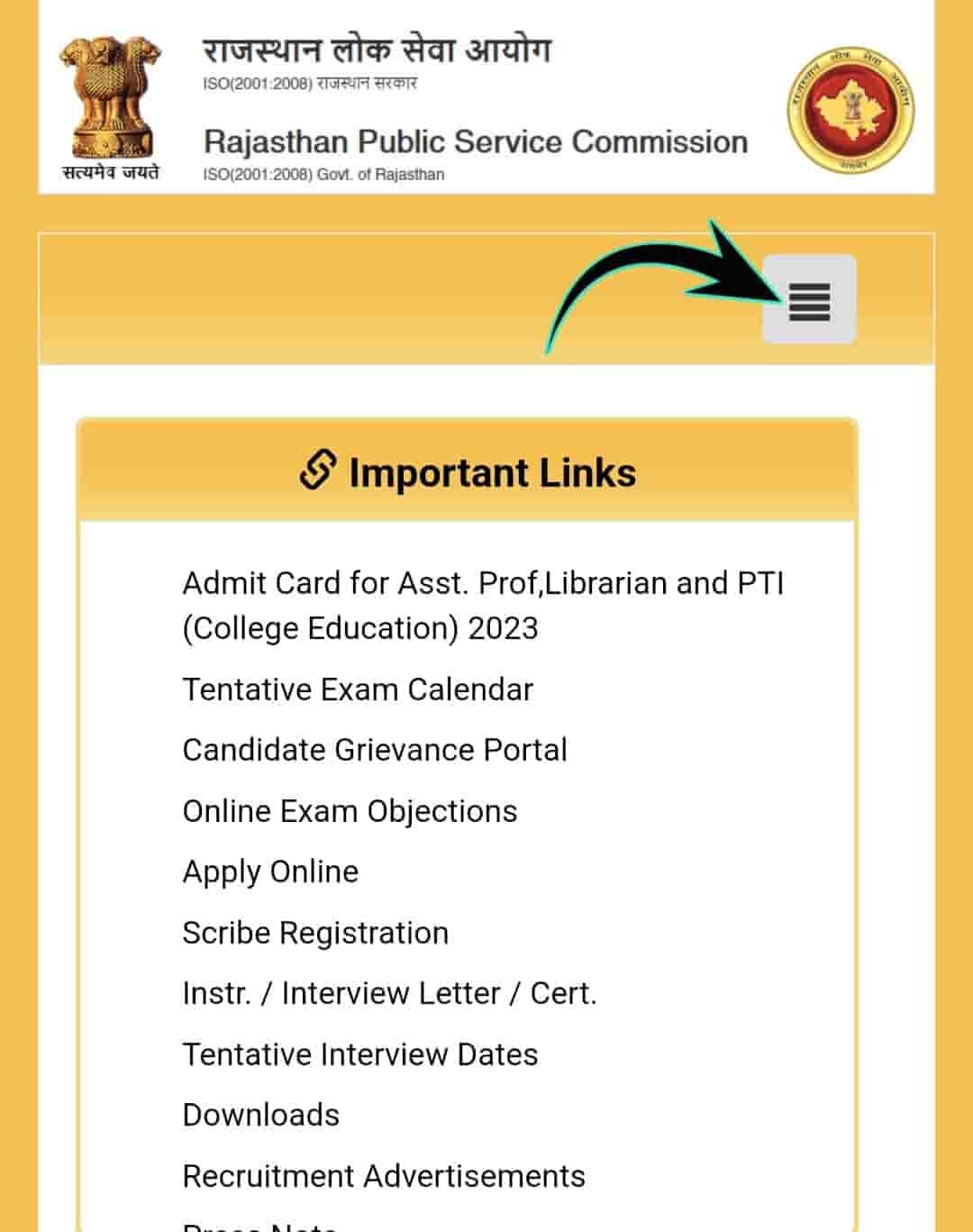 RPSC 1st Grade Syllabus