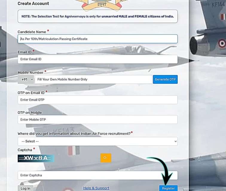 How To Apply for Air Force Agniveer Vacancy 2024
