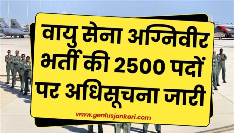 Airforce Agniveer Vacancy 2024
