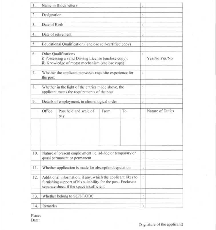 Apply for Sarkari Driver Vacancy 2024