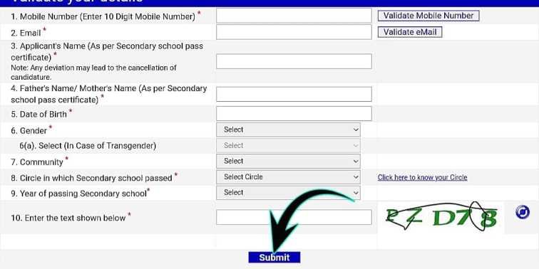 CG Dak Vibhag Bharti Application Form