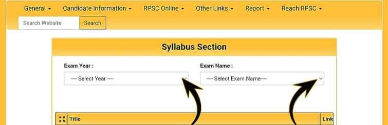 Rajasthan Deputy Jailor Syllabus PDF Download