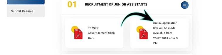 LIC Junior Assistant Bharti Online Application
