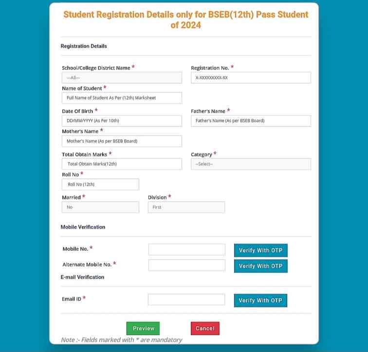 How To Apply for Mukhyamantri Medhavriti Yojana 2024