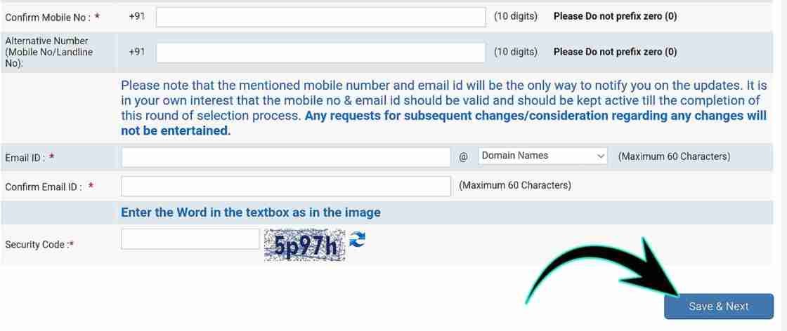 Submit Application Form LIC Junior Assistant Bharti