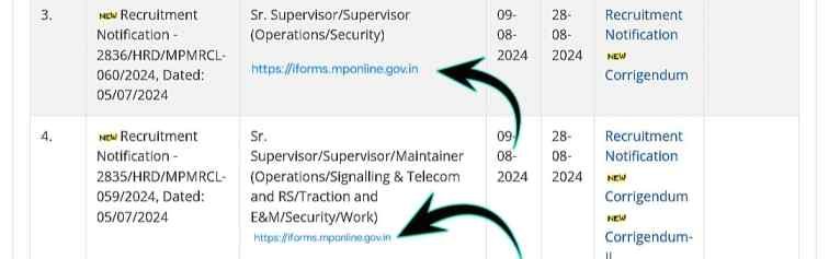 Application Form For Metro Supervisor Vacancy