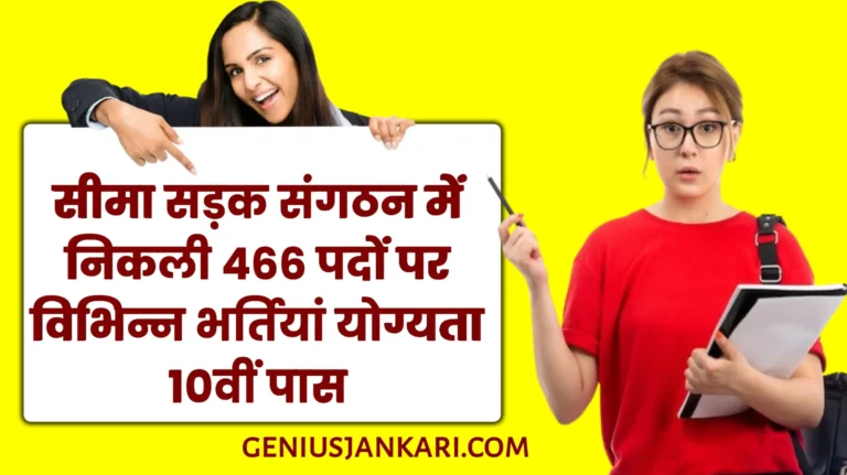 Border Roads Organisation Vacancy 2024