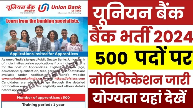 Union Bank New Vacancy 2024