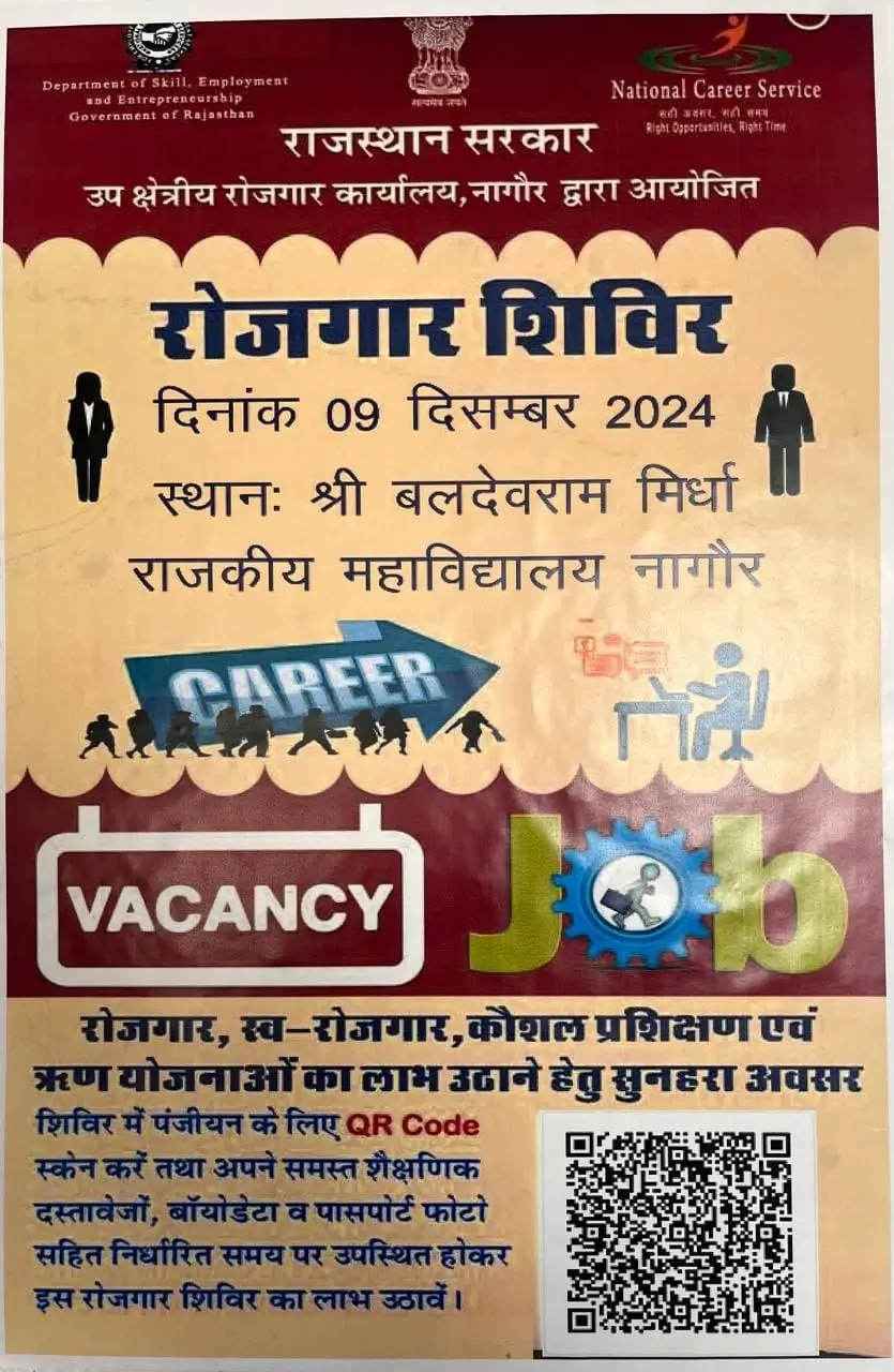 How To Apply Online For Rajasthan Job Fair 2024