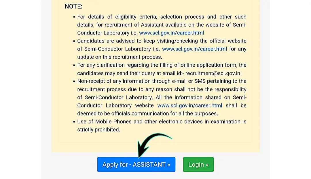 How to Apply for SCL Assistant Vacancy 2025