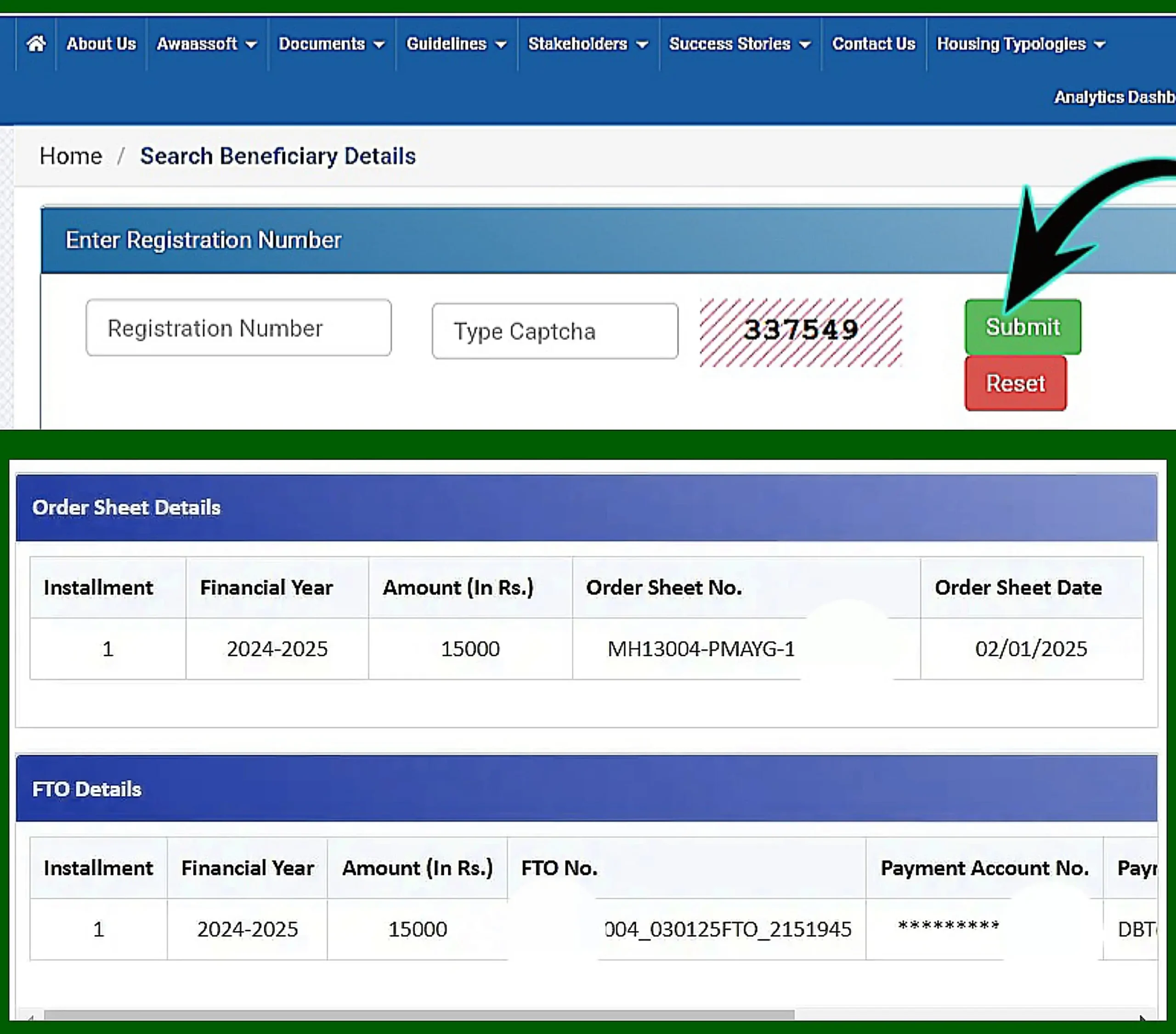 PM Awas Yojana 1st Installment 2025 Status Check